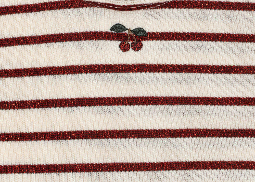 Konges Sløjd A/S JERSEY DRESSES creamy stripe