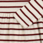 Konges Sløjd A/S JERSEY DRESSES creamy stripe
