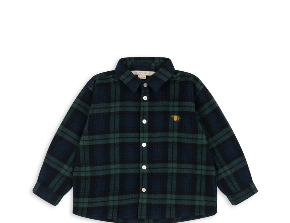 Konges Sløjd A/S WOVEN SHIRTS green check