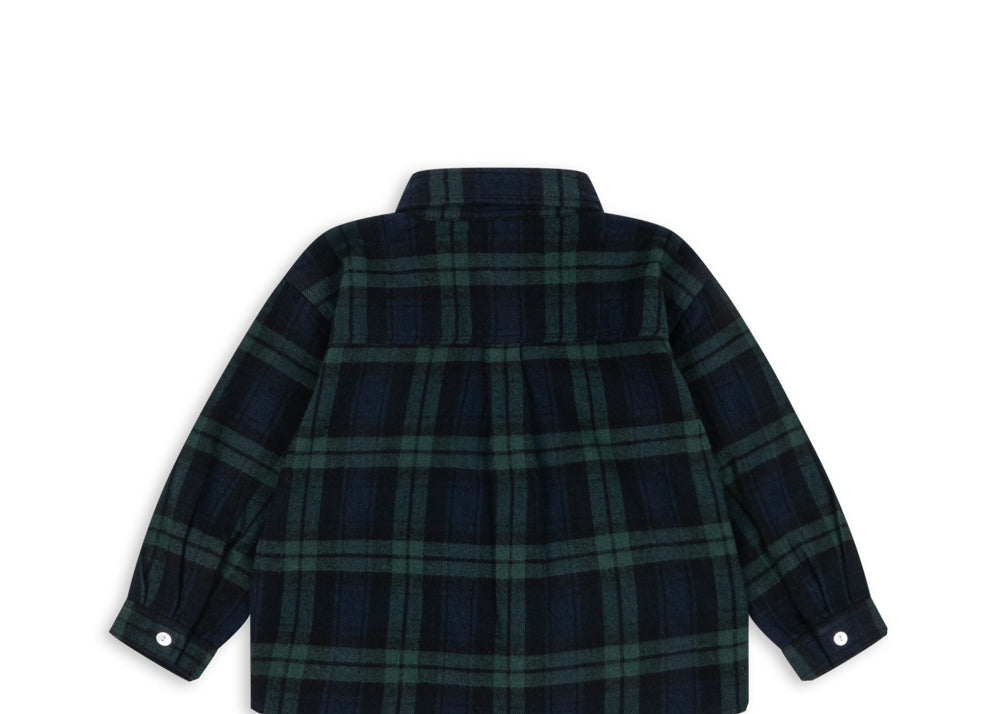 Konges Sløjd A/S WOVEN SHIRTS green check