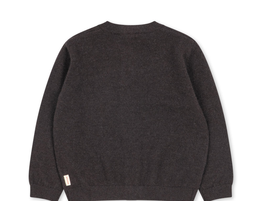 Konges Sløjd A/S KNITTED CARDIGANS chocolate brown