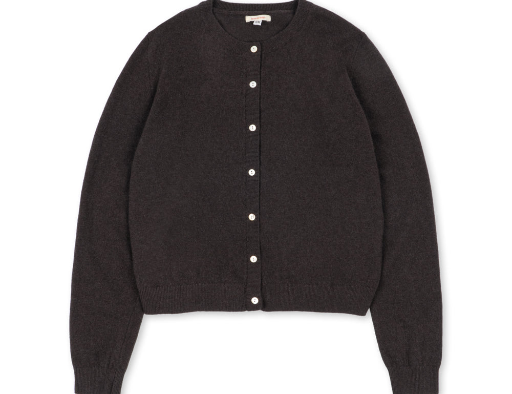 Konges Sløjd A/S KNITTED CARDIGANS chocolate brown