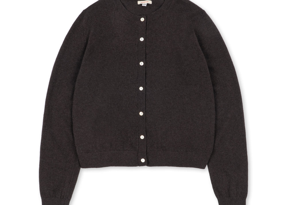Konges Sløjd A/S KNITTED CARDIGANS chocolate brown