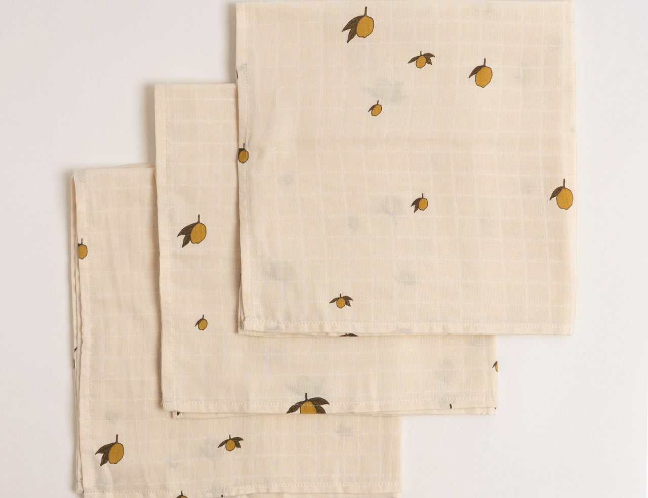 Konges Sløjd A/S MUSLIN CLOTHS lemon