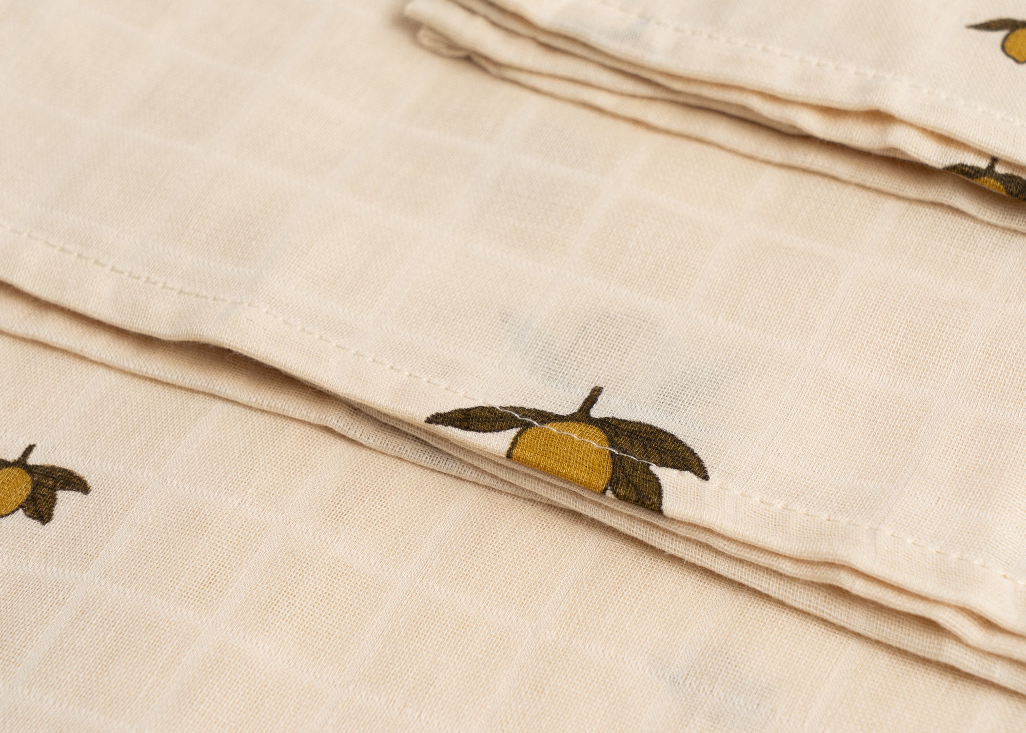 Konges Sløjd A/S MUSLIN CLOTHS lemon