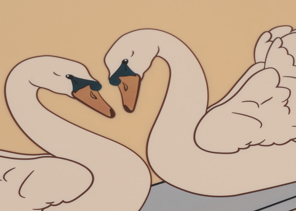 Konges Sløjd A/S Dækkeservietter swan