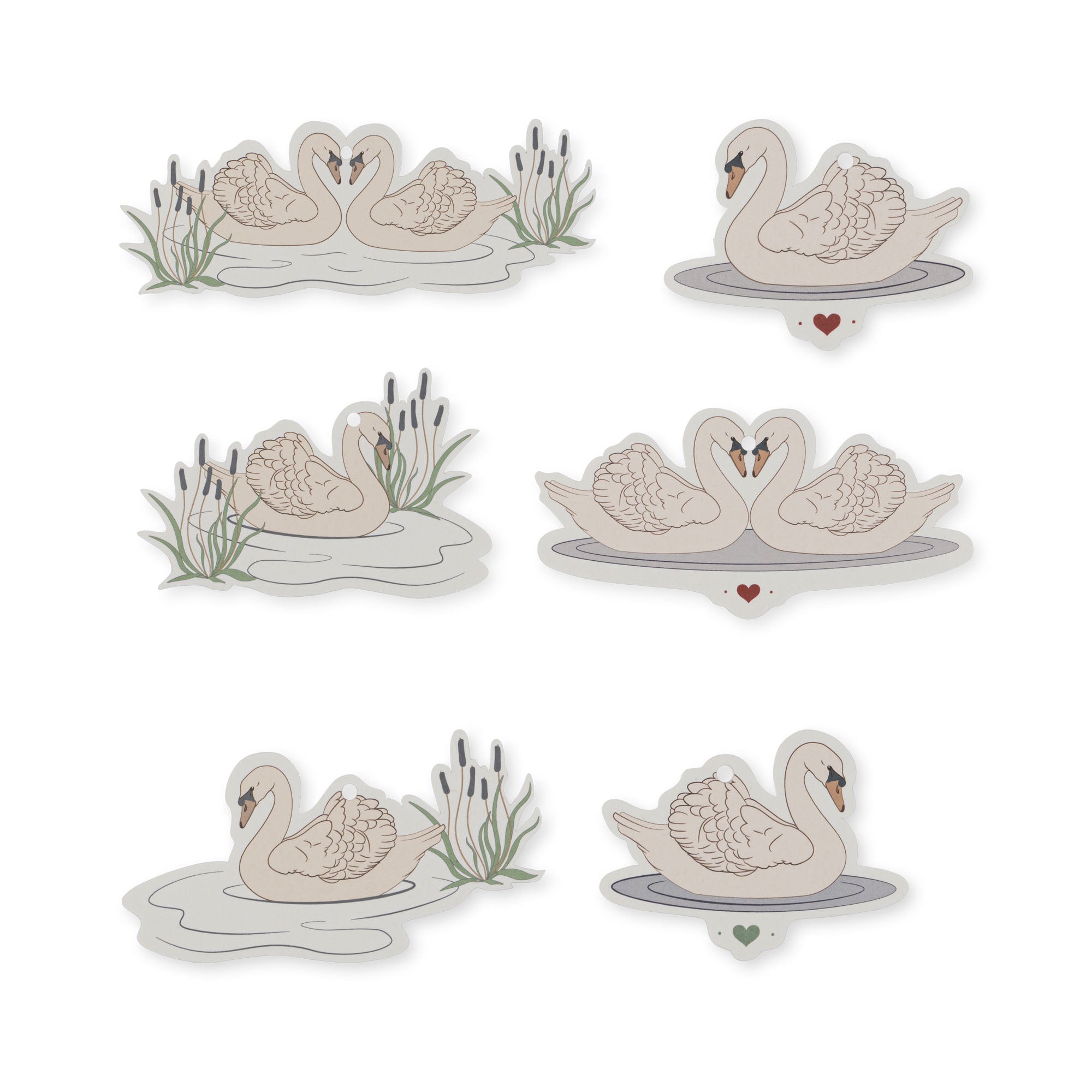 Konges Sløjd A/S Dekoration swan