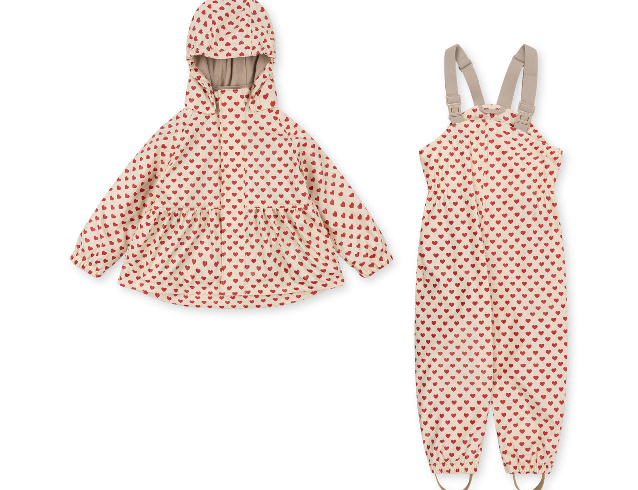 Konges Sløjd A/S RAINWEAR coeur rouge