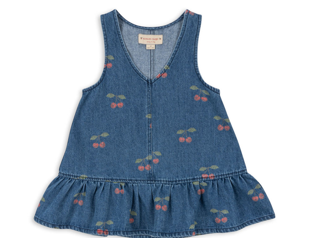 Konges Sløjd A/S WOVEN DRESSES ma grande cerise denim